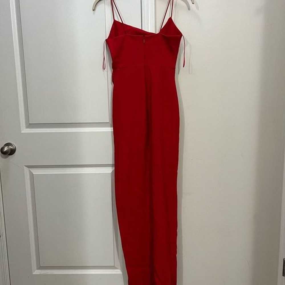 LIKELY Red Celinda Crepe Gown Size 4 US $378 - image 5