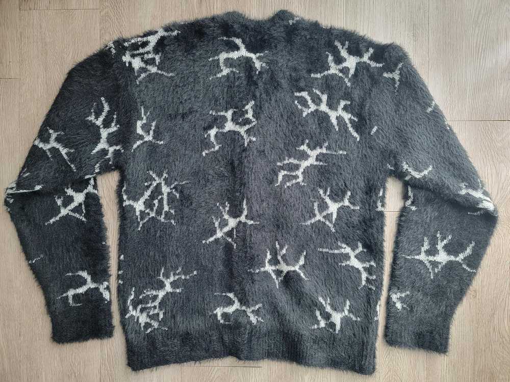 Huf HUF Cracked Cardigan Quake Pattern Sweater - … - image 10
