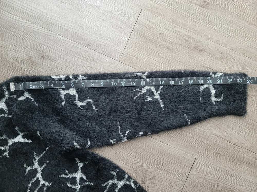 Huf HUF Cracked Cardigan Quake Pattern Sweater - … - image 9