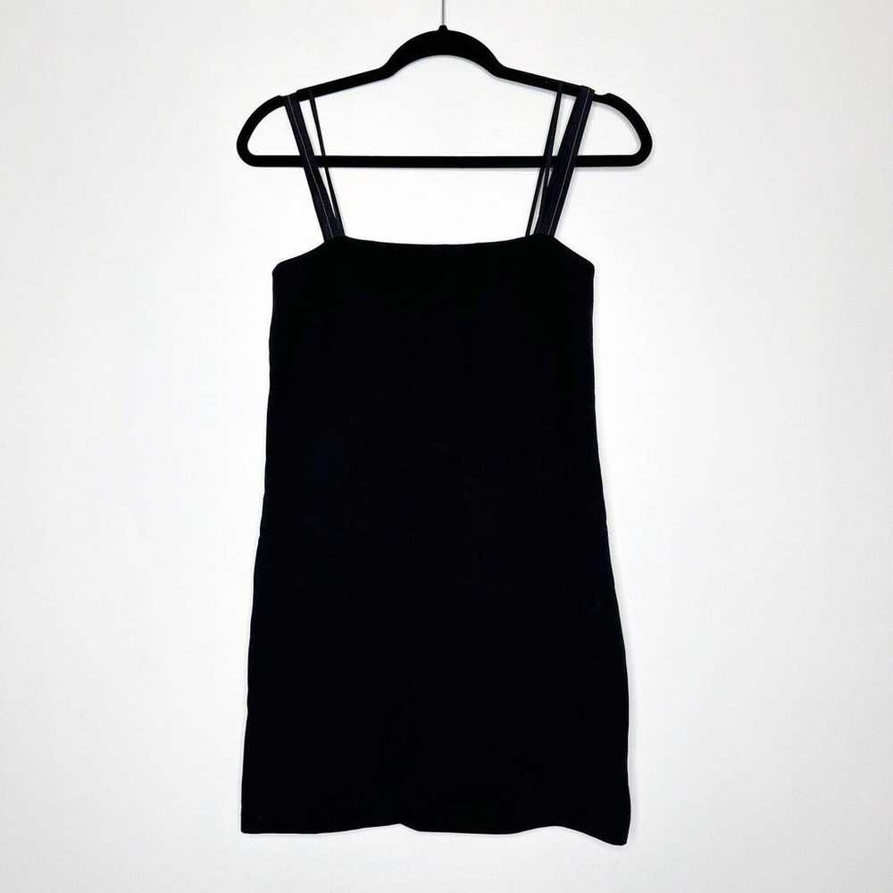 Helmut Lang Double Strap Mini Dress Women's Black… - image 4
