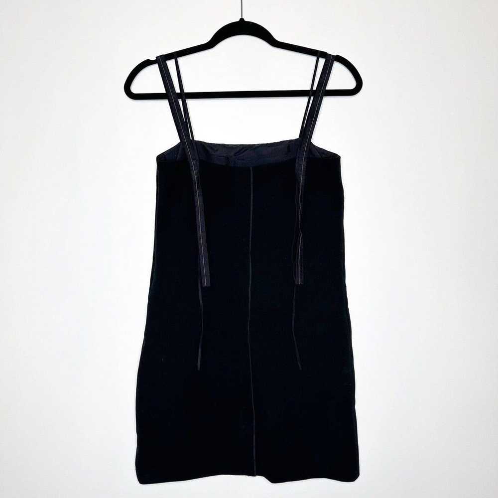 Helmut Lang Double Strap Mini Dress Women's Black… - image 5