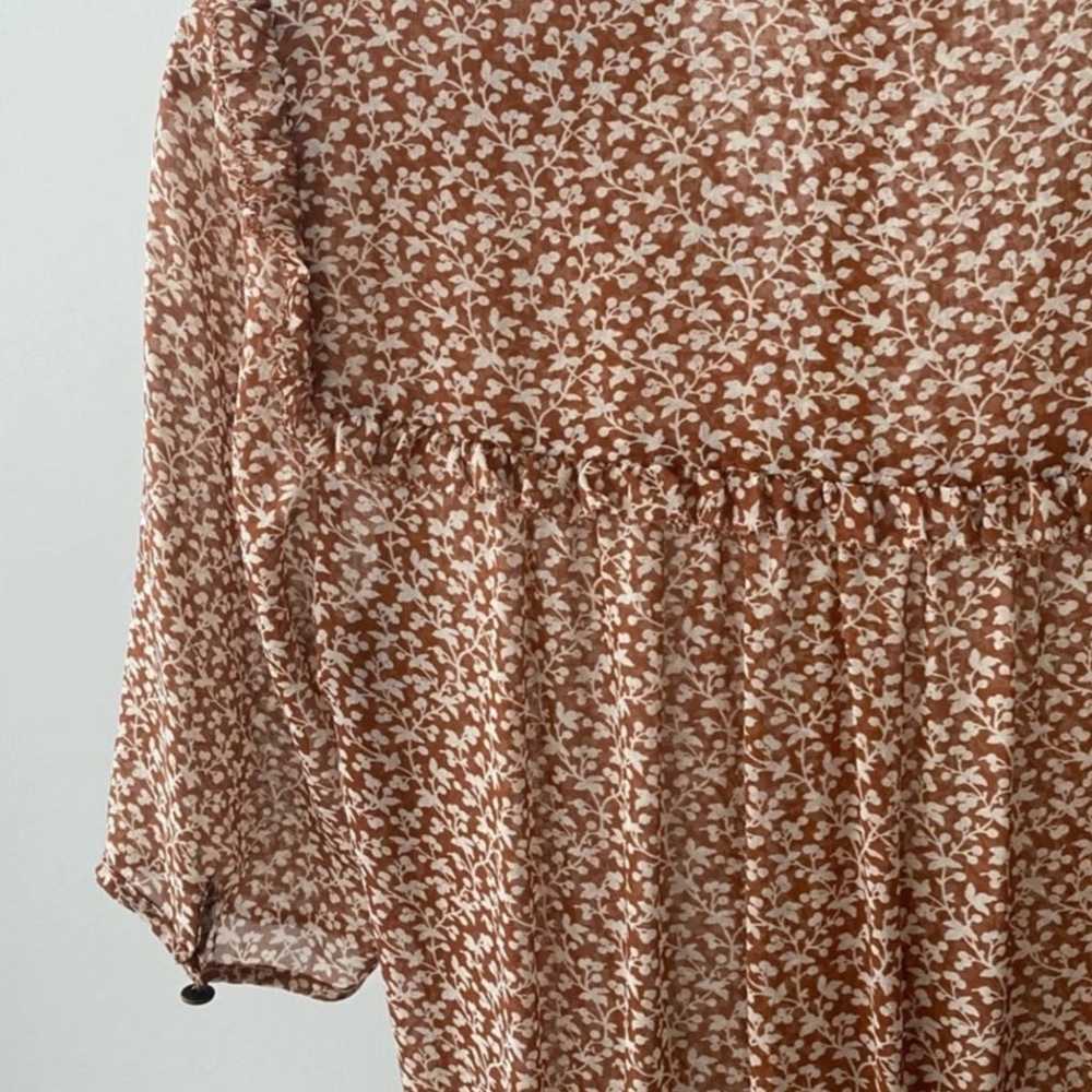 VERONICA BEARD Dakota Floral Silk Mini Dress M/6 - image 3