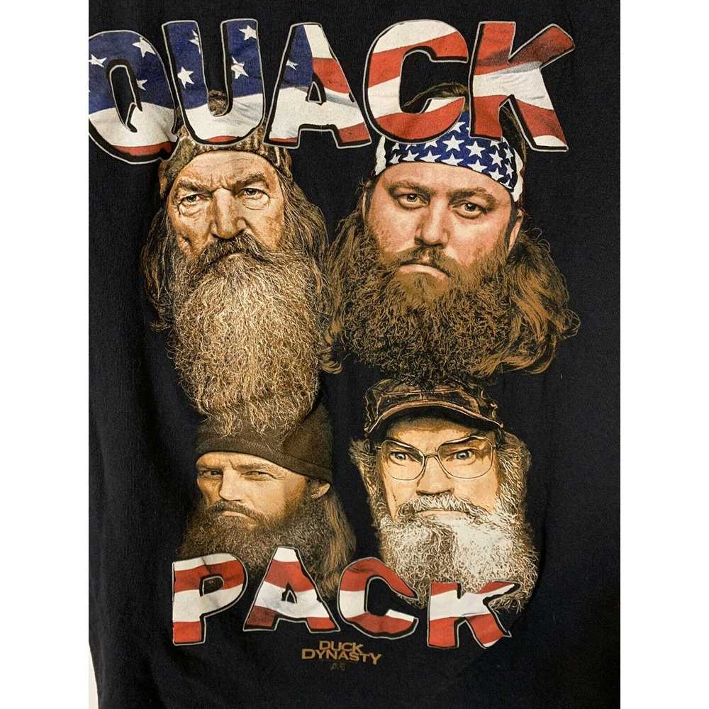 Delta Delta QUACK PACK Duck Dynasty USA Flag Men’… - image 1