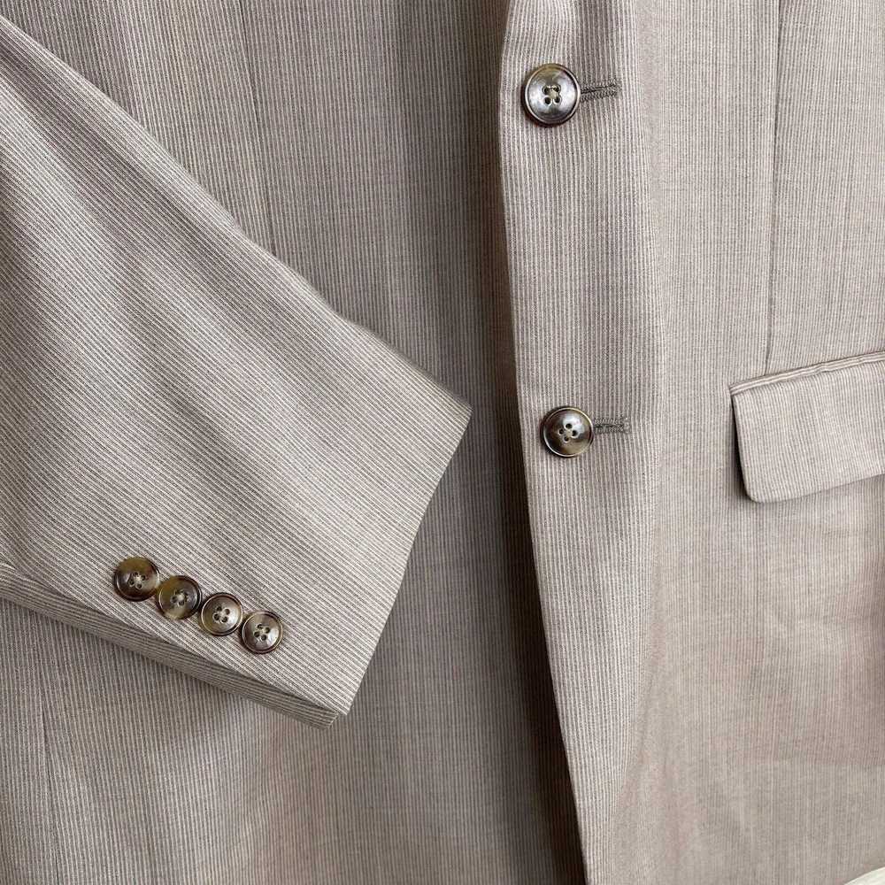 Jos. A. Bank Jos A Bank Travelers Wool Suit Taupe… - image 4