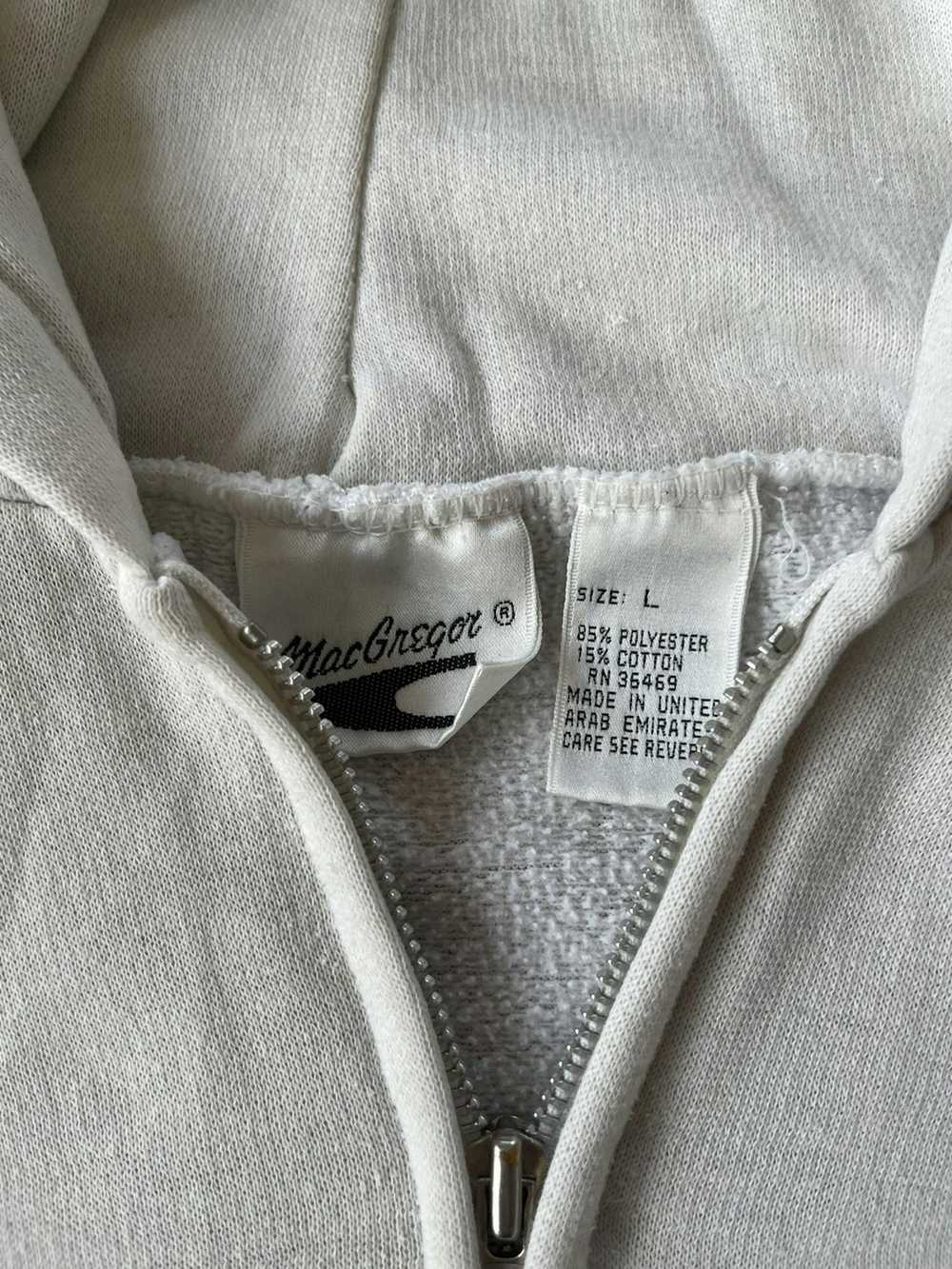 Macgregor Sand Knit cream Macgregor zip up hoodie - image 5