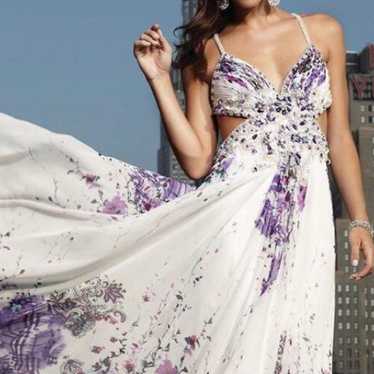 Terani Purple Dress