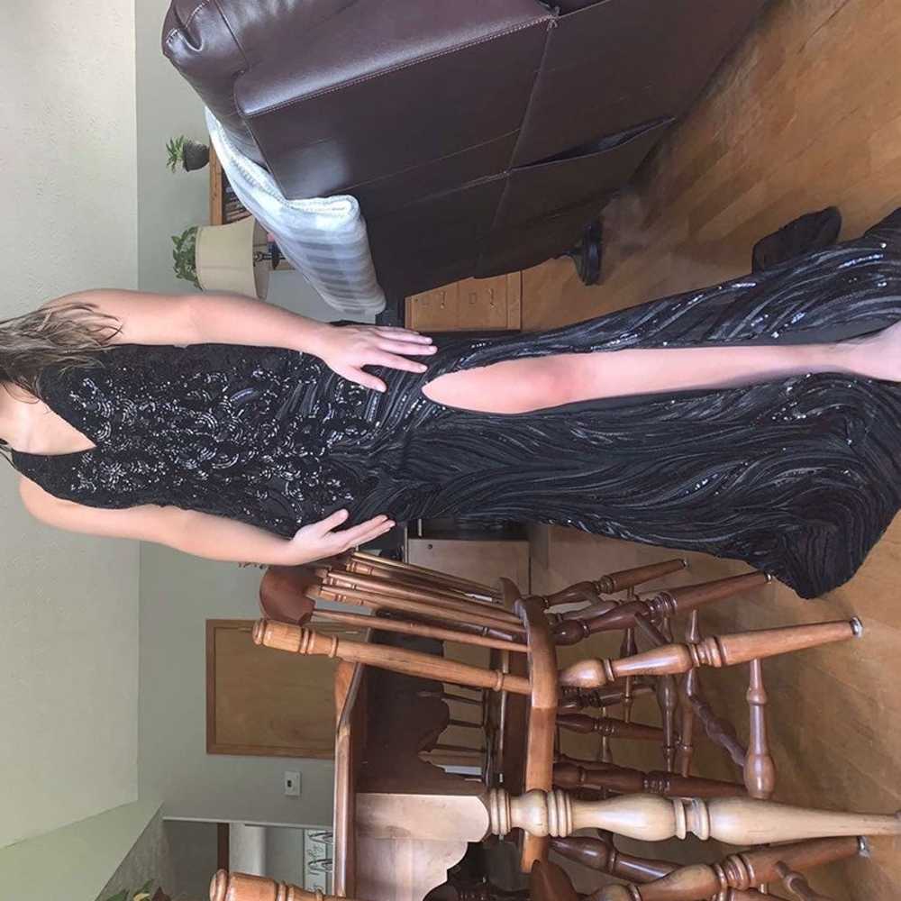 Black prom dress - image 1