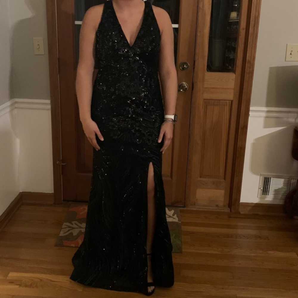 Black prom dress - image 4