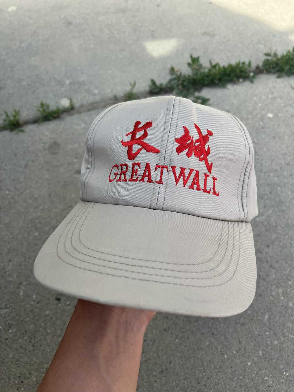 Streetwear × Vintage Vintage "Great Wall" Hat - image 1