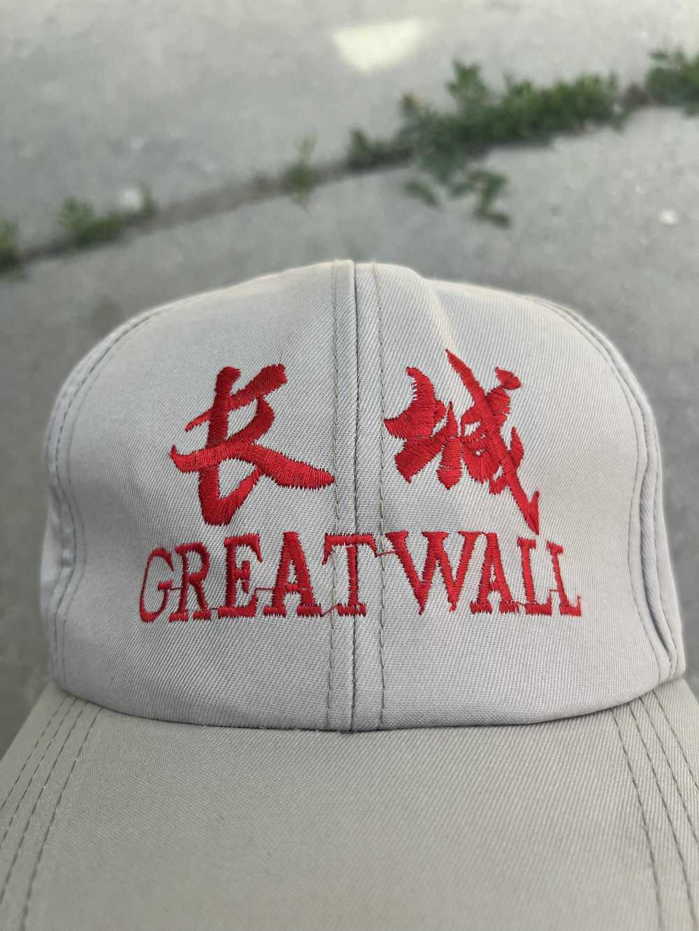 Streetwear × Vintage Vintage "Great Wall" Hat - image 2