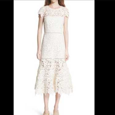 Joie Caledonia White Lace Dress