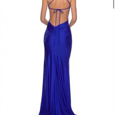 La Femme 28296 Royal Blue Gown 12