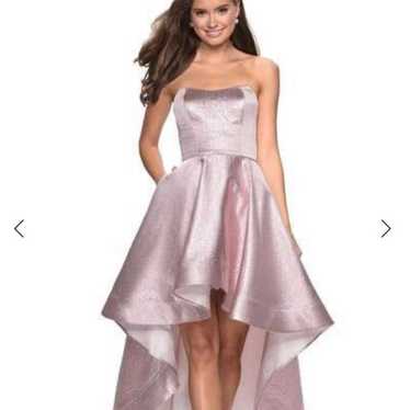 La femme pink silver dress new size 12