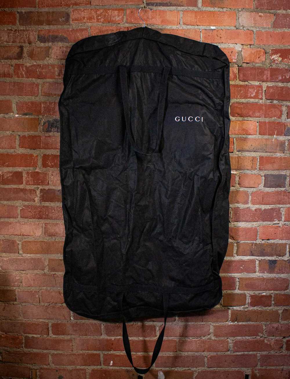 Gucci × Vintage Gucci Double Breasted Black Leath… - image 11