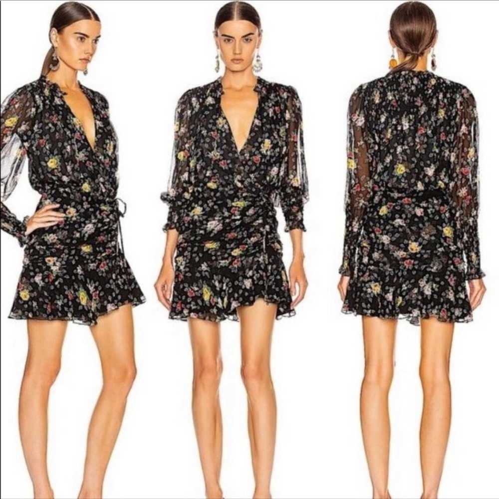 VERONICA BEARD Armeria Floral Silk Dress Size Sz … - image 3