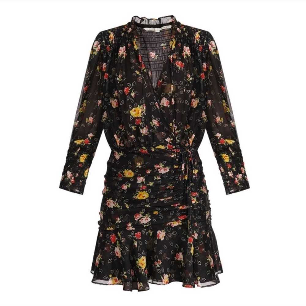 VERONICA BEARD Armeria Floral Silk Dress Size Sz … - image 8