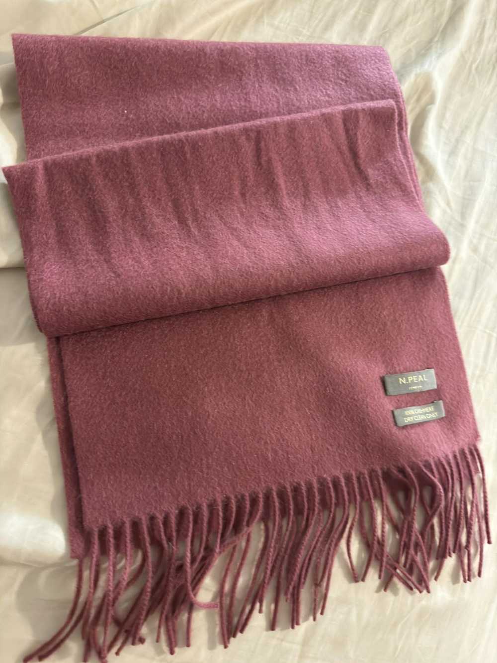 N. Peal Pure cashmere scarf - image 2