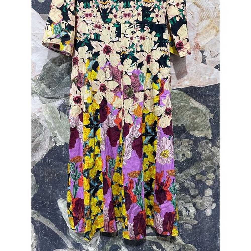 New Anthropologie Floral Maxi Dressby Roopa Pemma… - image 7