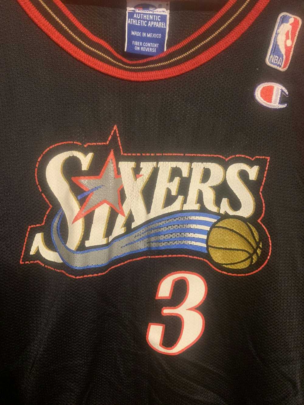 Champion × NBA 90’s Allen Iverson Small Sixers Ch… - image 3