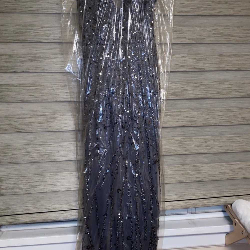 Charcoal Grey Prom Dress - image 5