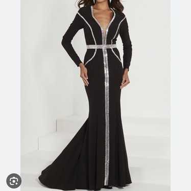 Tiffany Designs black dress