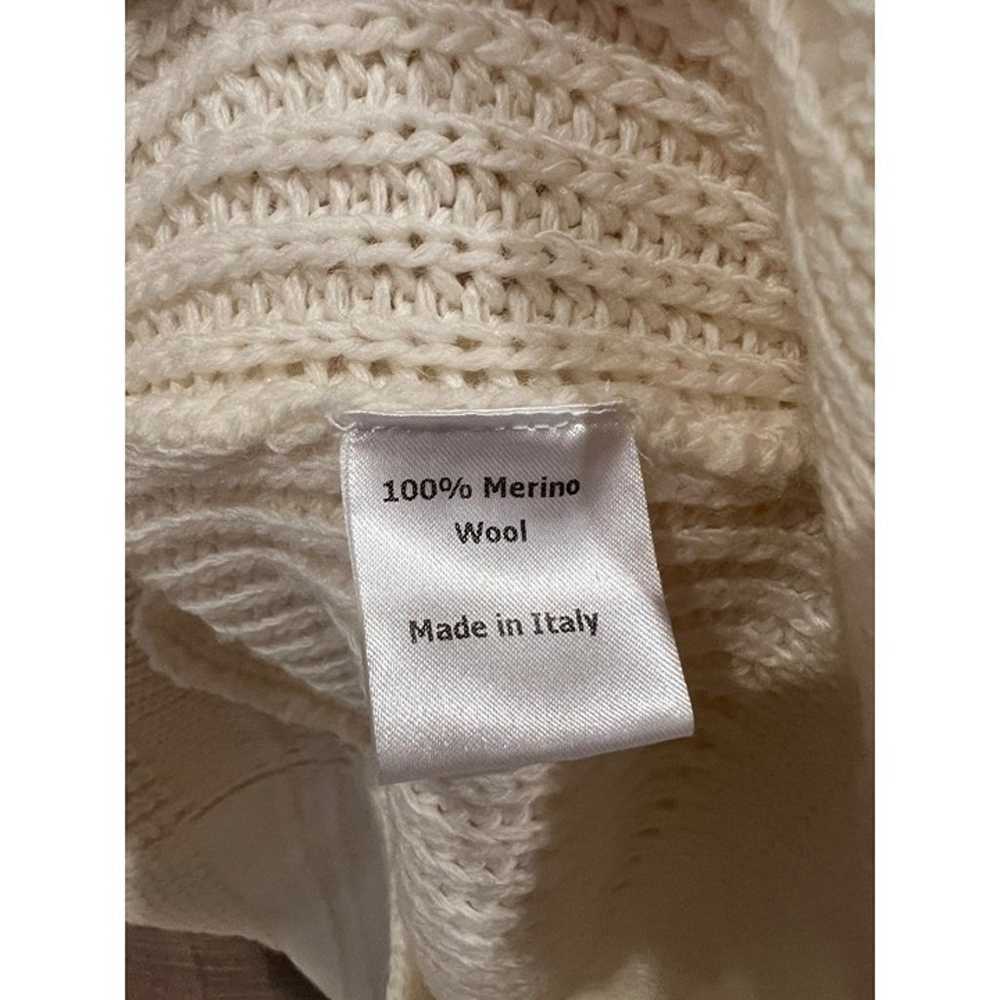 La Ligne  Merino Wool Sweater Dress Cream Size XS - image 8
