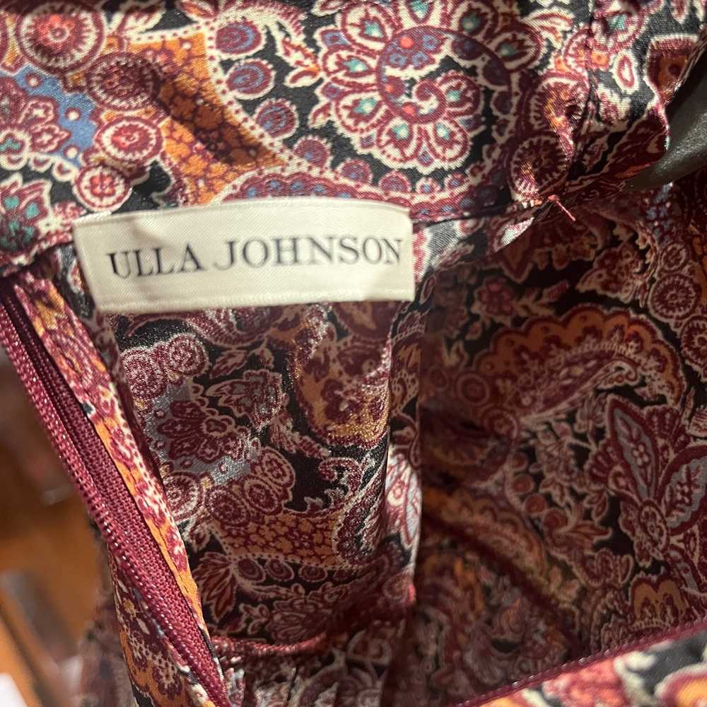 Ulla Johnson Luna Paisley Print Dress Size 2 - image 10
