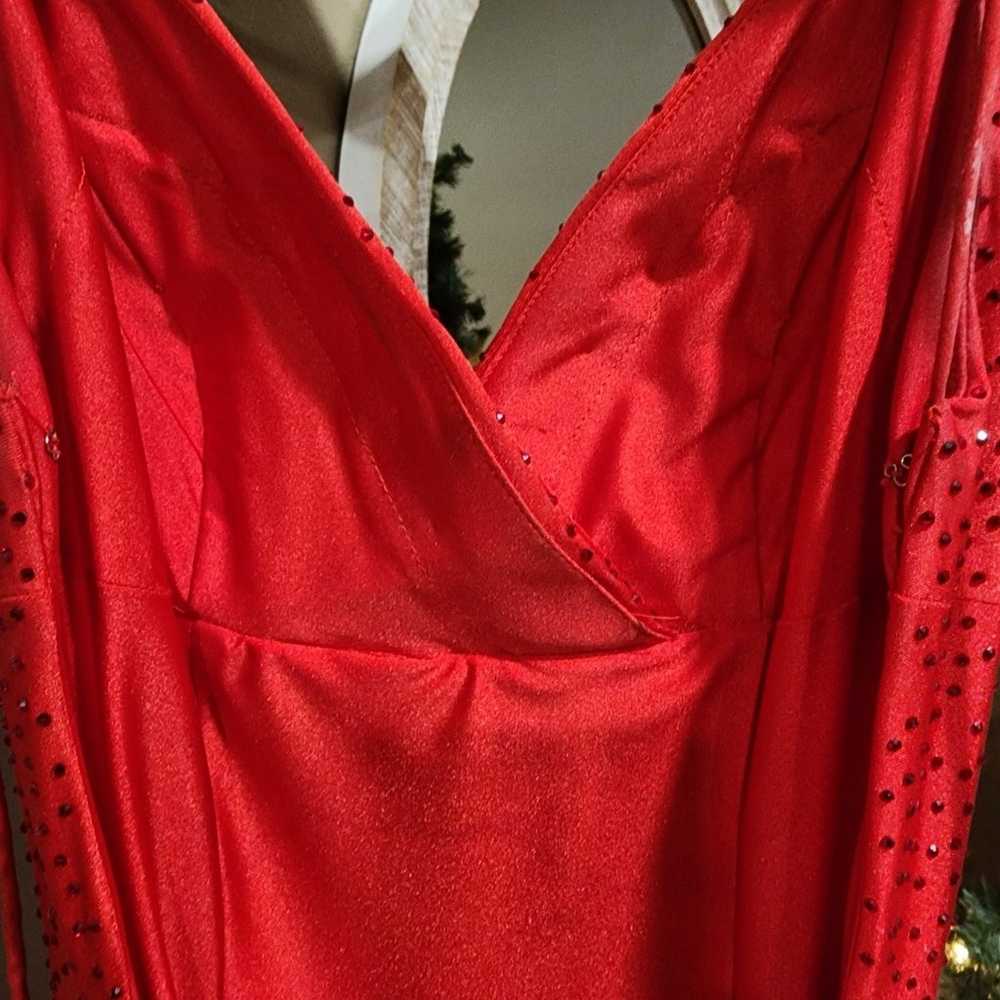 Sherri Hill Red Prom Dress - image 9