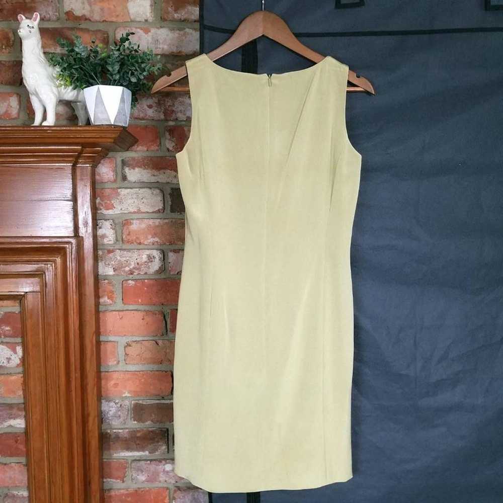 Emanuel Ungaro Vintage Tan Silk Blazer & Dress 2 … - image 5