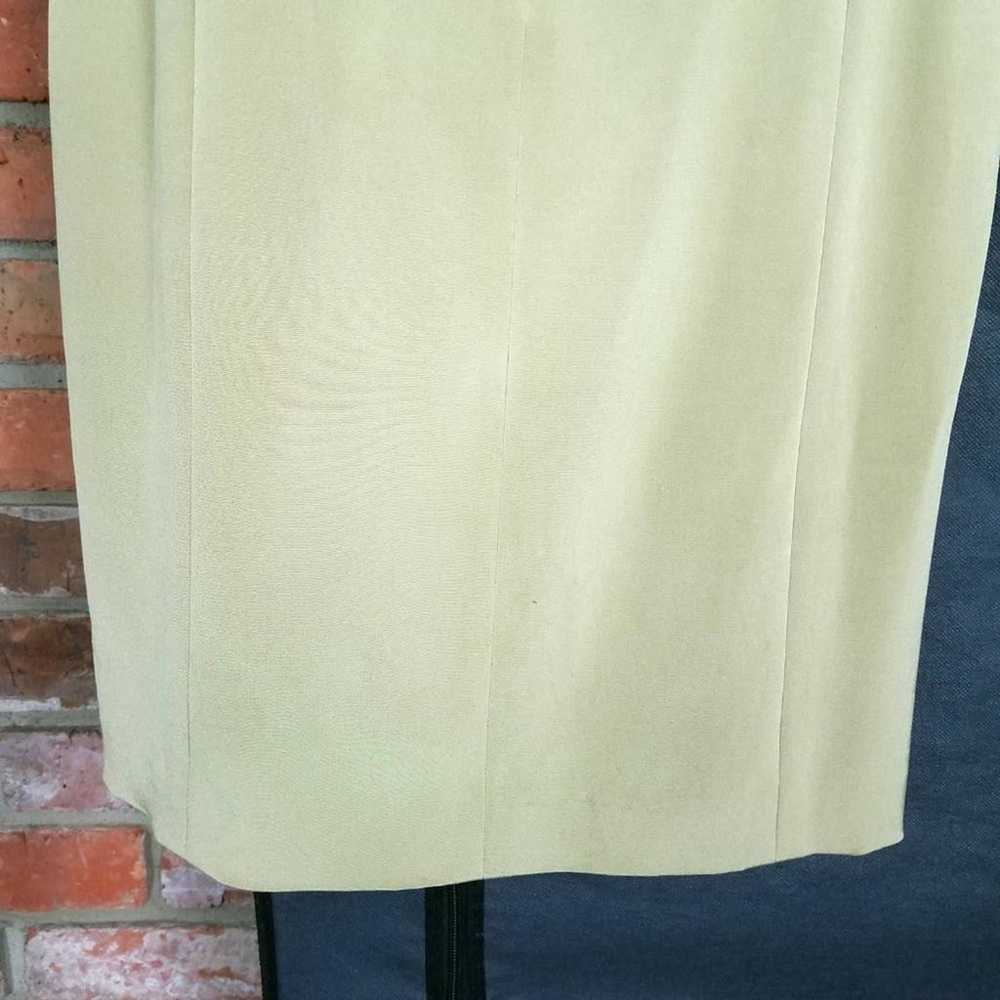 Emanuel Ungaro Vintage Tan Silk Blazer & Dress 2 … - image 8