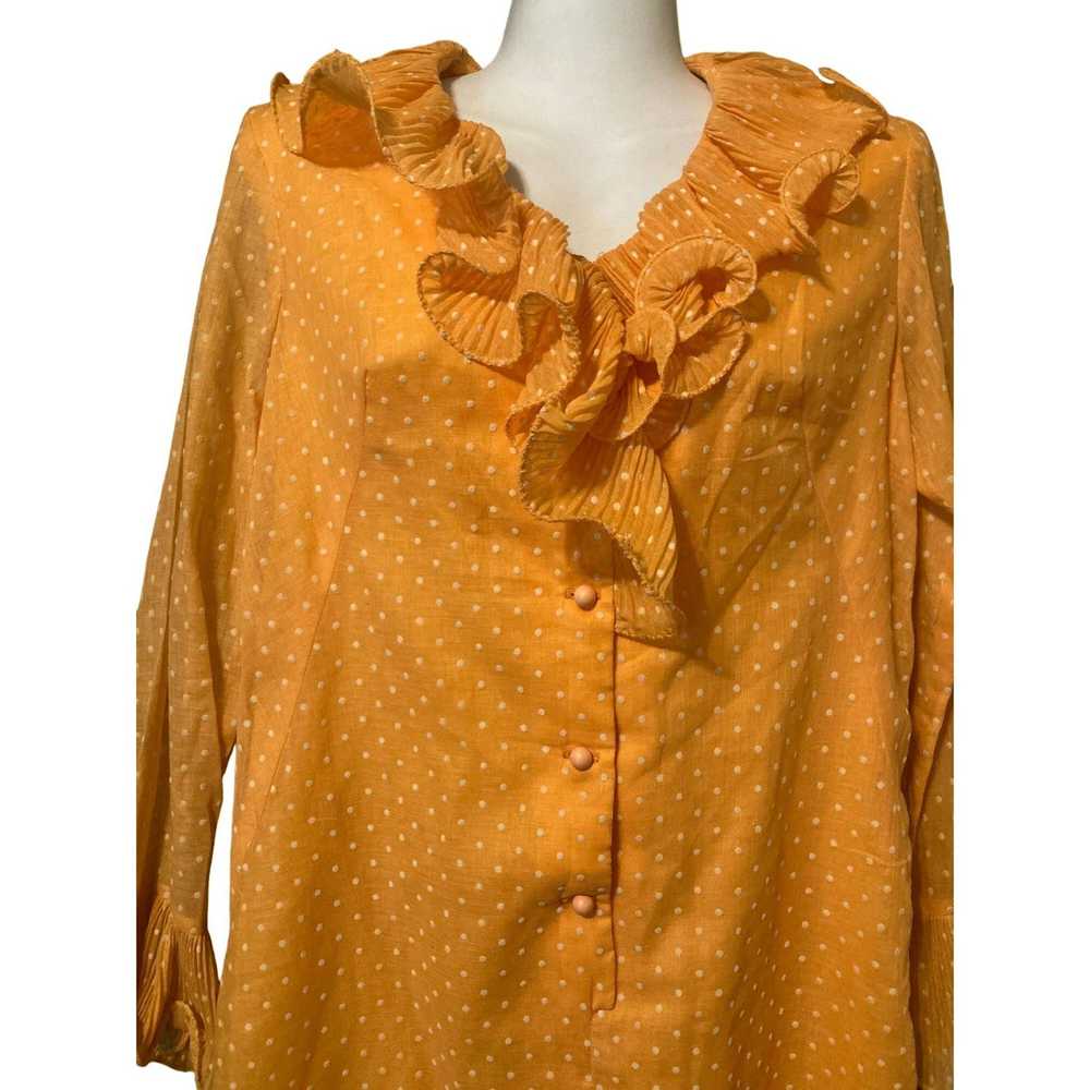 Vintage 1970’s Vintage Honey Junior Petite Orange… - image 3