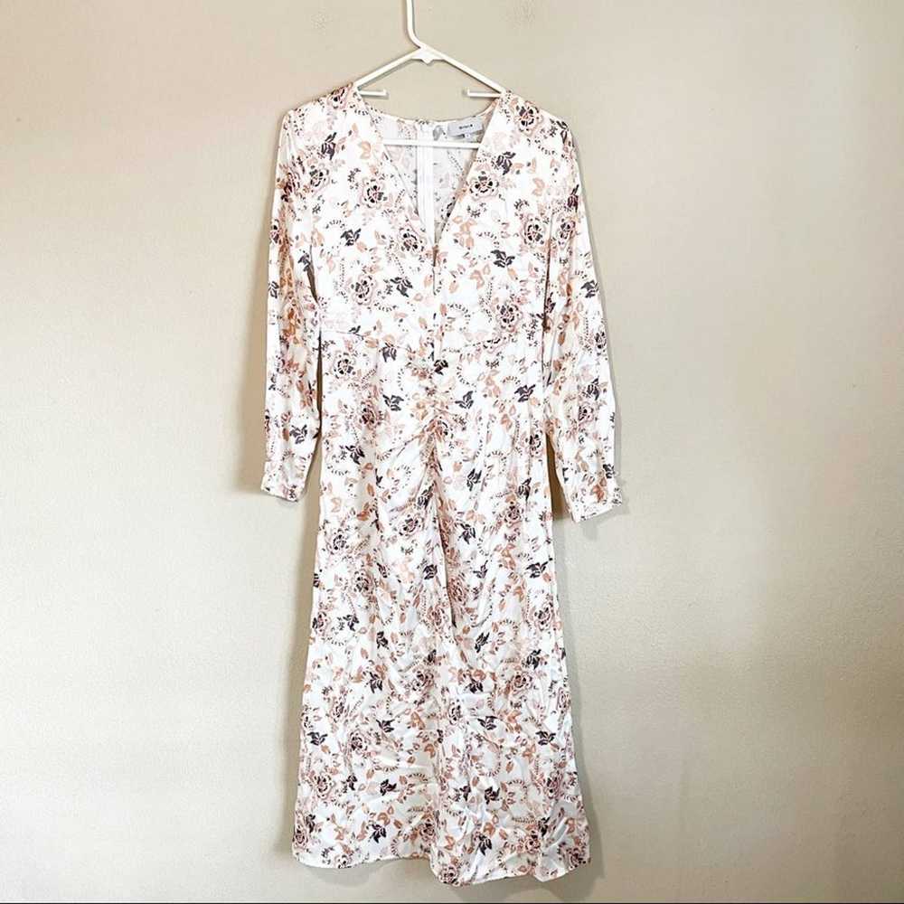 Ginia Silk Floral Maxi Dress - image 2