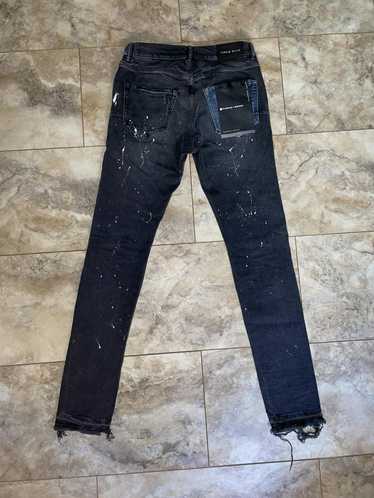 Purple Purple Brand Jeans Mens Drop Fit P002 Blue Size 34/32