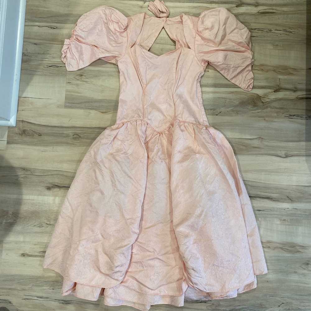Pretty Pink Gunne Sax Dress - image 1