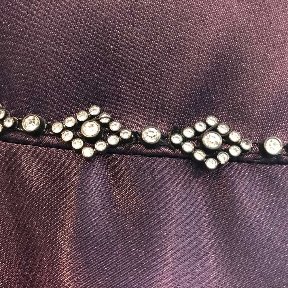 Madison James Dark Purple Ball Gown size 6 Prom H… - image 4