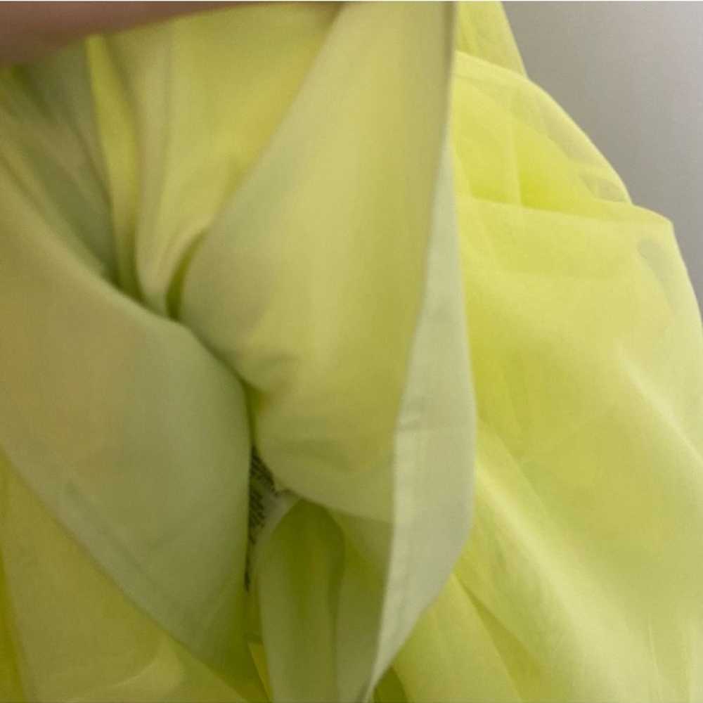 JCrew Collection Yellow ruched strapless tulle Mi… - image 10