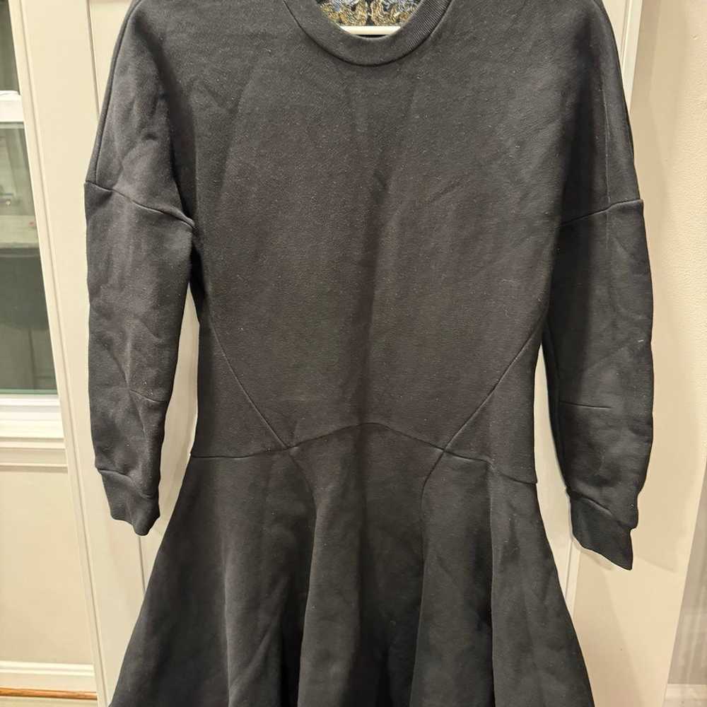 Alexander McQueen Dragon Flare Sweatshirt Dress W… - image 1