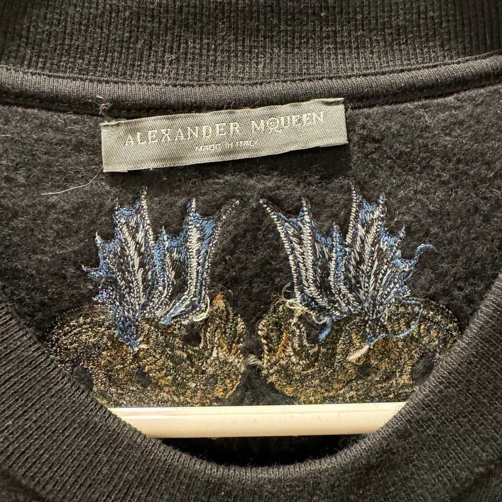 Alexander McQueen Dragon Flare Sweatshirt Dress W… - image 2