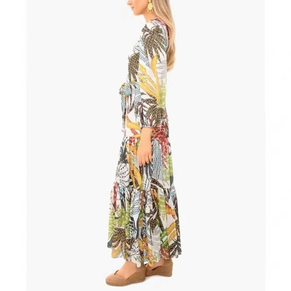 ALEXIS Midi Floral Long-Sleeve Terena Dress - image 4