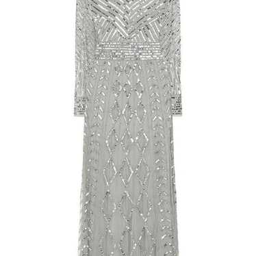Frock and Frill Priscilla Sage Silver Gown WITH CA