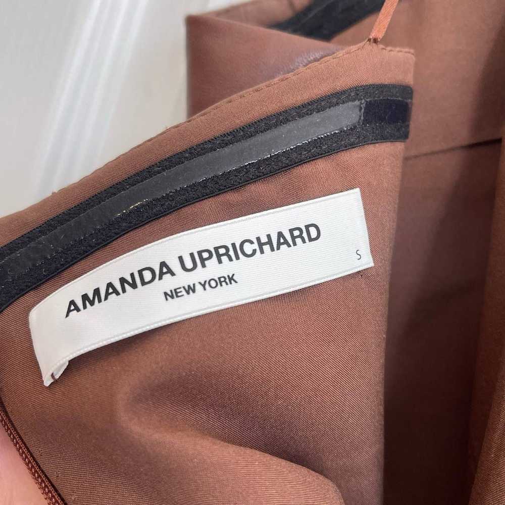 Amanda Uprichard Kloss Mini Dress Strapless in Br… - image 8