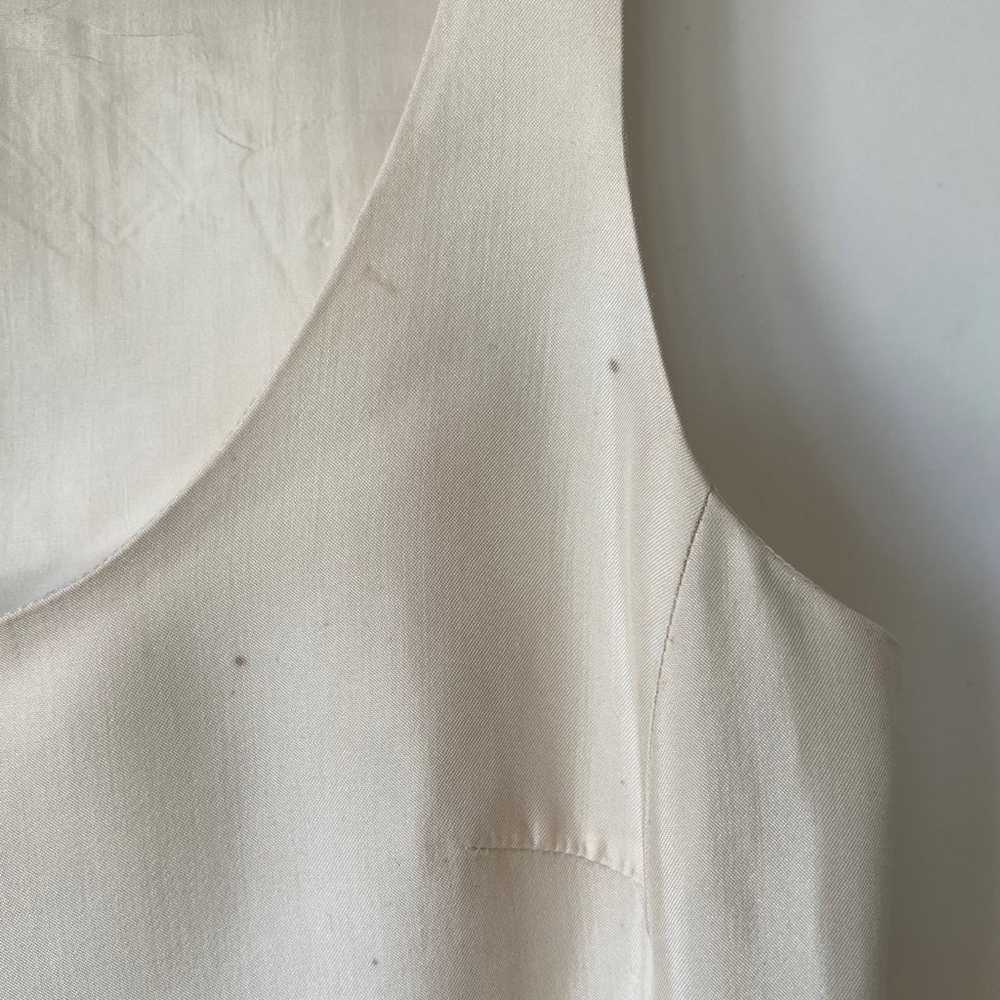 Vintage Prada off white shift dress - image 5