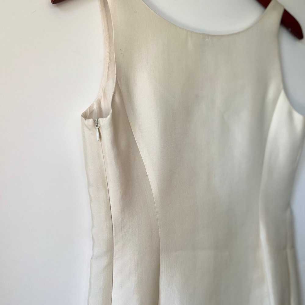 Vintage Prada off white shift dress - image 7
