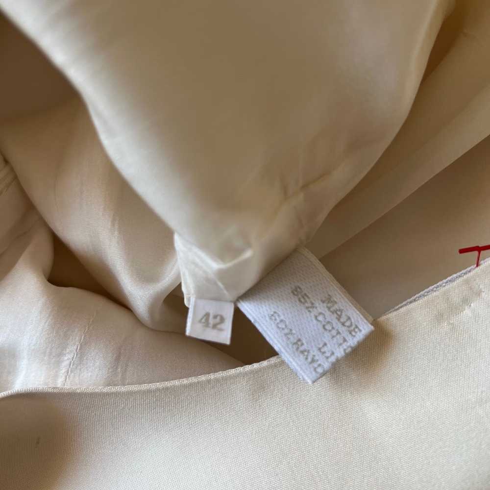 Vintage Prada off white shift dress - image 9