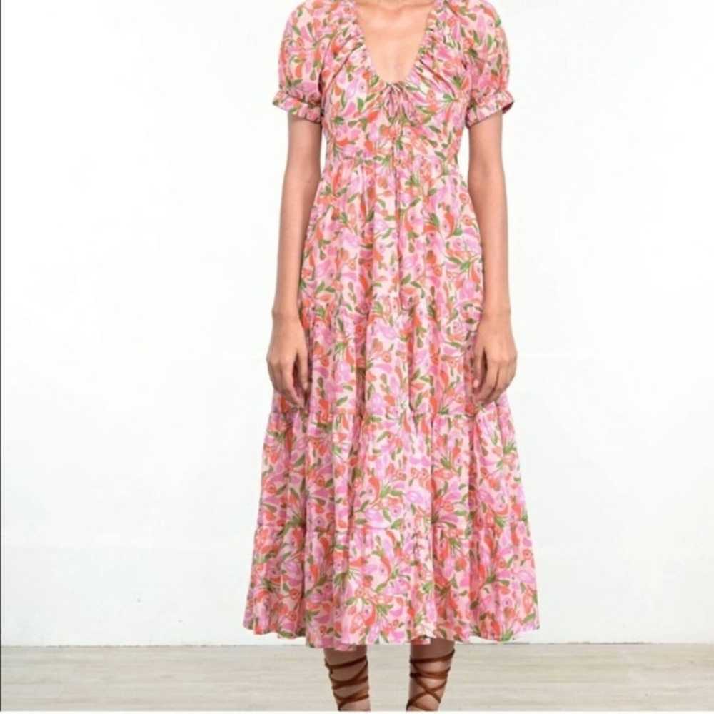 Banjanan Norma Dress in Mini Bloom Rose Medium So… - image 2