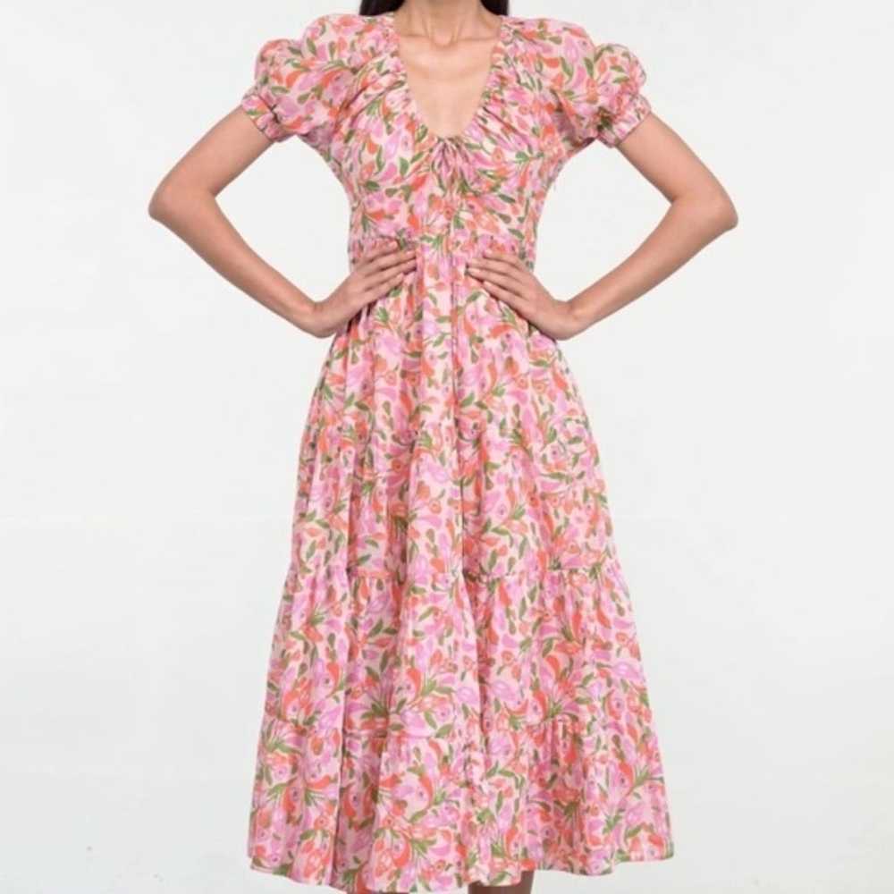 Banjanan Norma Dress in Mini Bloom Rose Medium So… - image 5