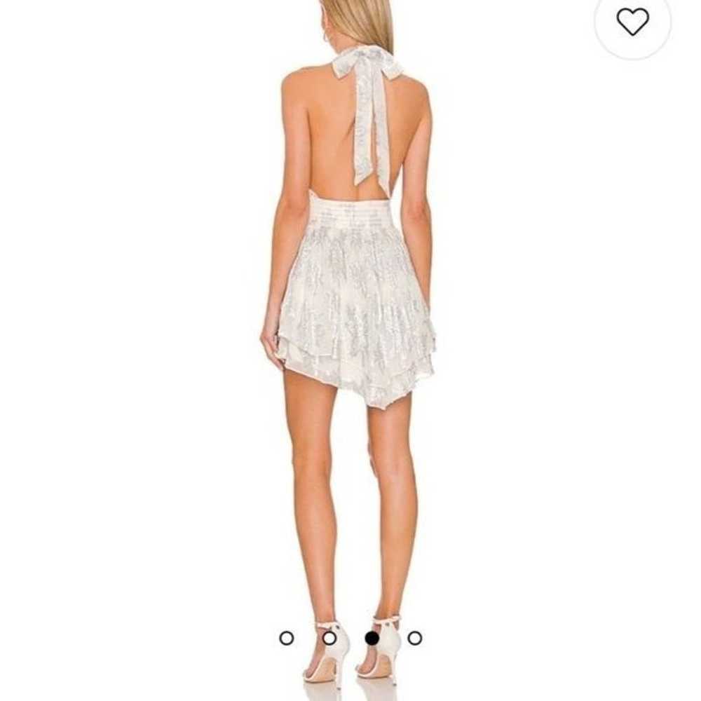 Rococo Sand Short Dress in Off White - image 4