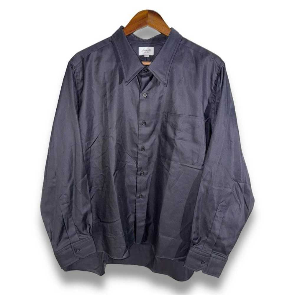 Hamilton Shirt Co. Hamilton Shirts Black Sheen Tw… - image 1