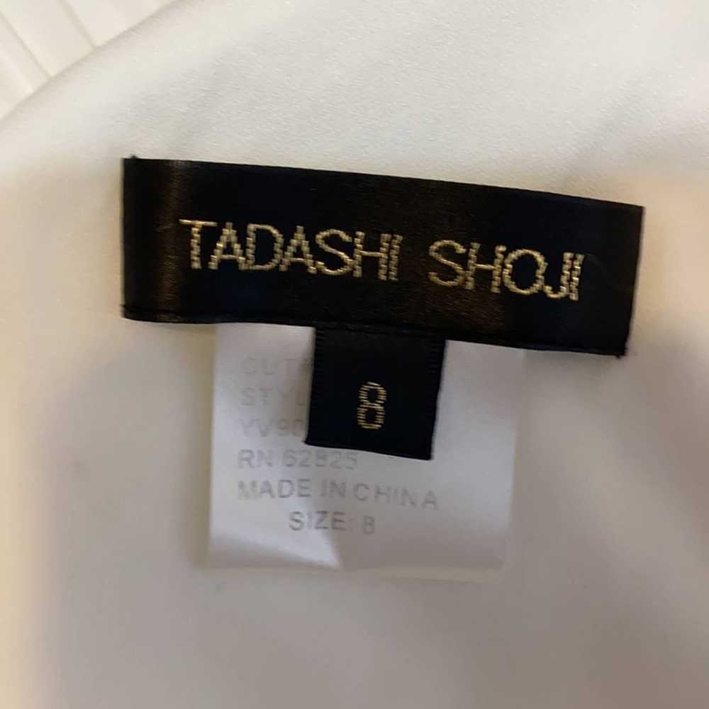 Tadashi Shoji One Shoulder Evening Gown - image 12