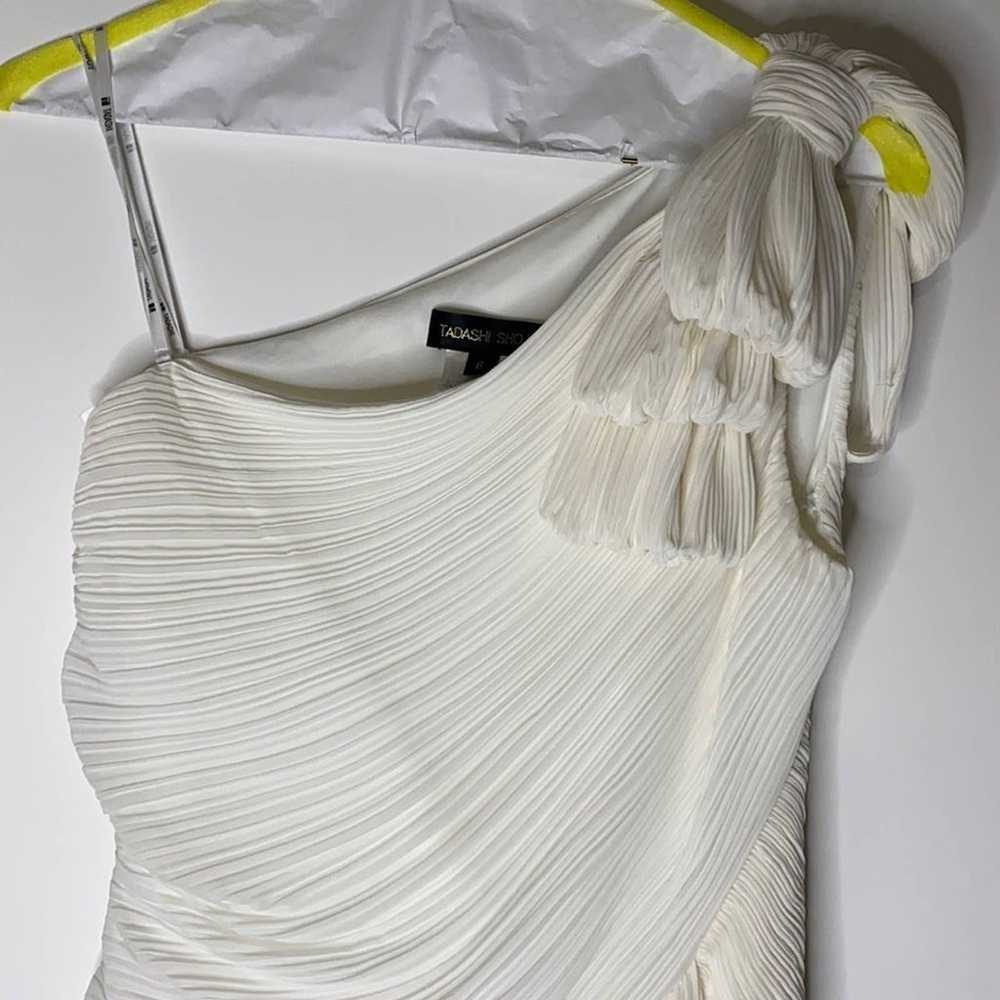 Tadashi Shoji One Shoulder Evening Gown - image 1